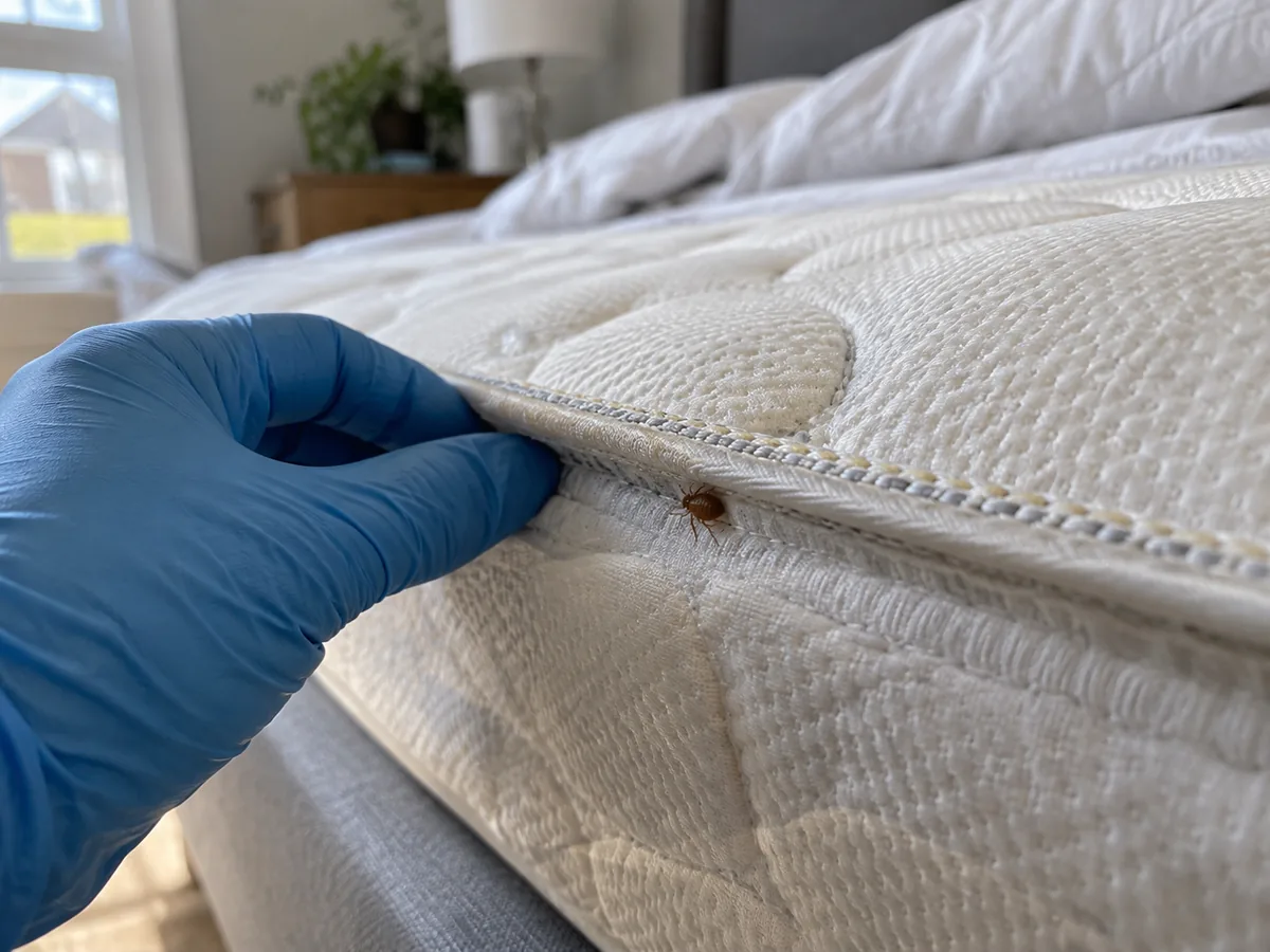 Pest inspection detail for Bed Bug Inspection and Treatment Surrey