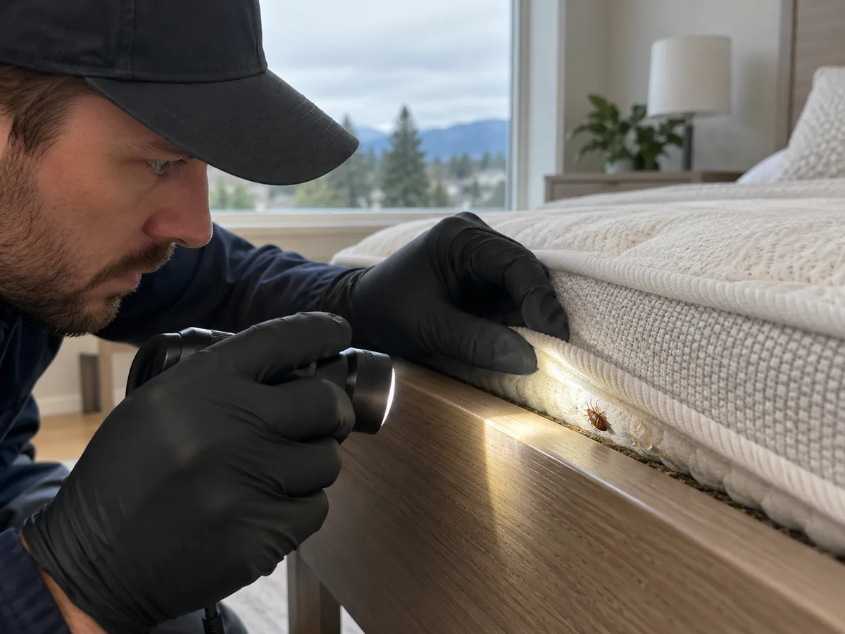 Pest inspection detail for Bed Bug Treatment Coquitlam