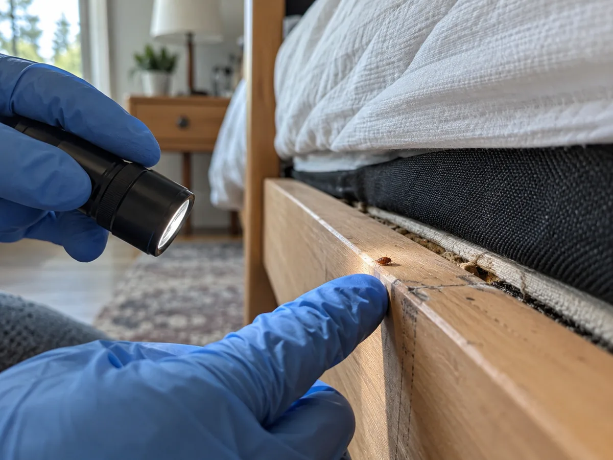 Pest inspection detail for Bed Bug Treatment Langley