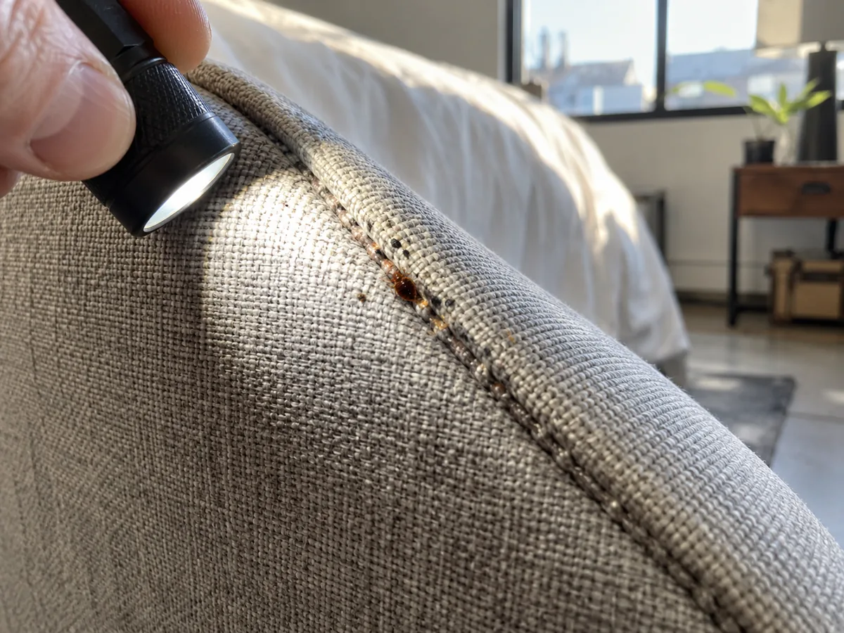 Pest inspection detail for Bed Bug Treatment Richmond