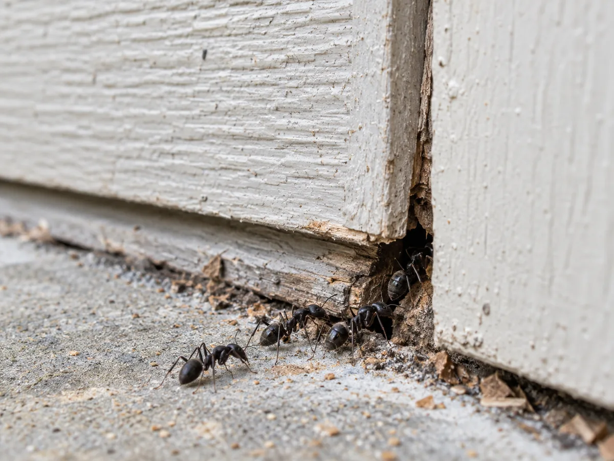 Pest inspection detail for Carpenter Ant Infestation Treatment Abbotsford