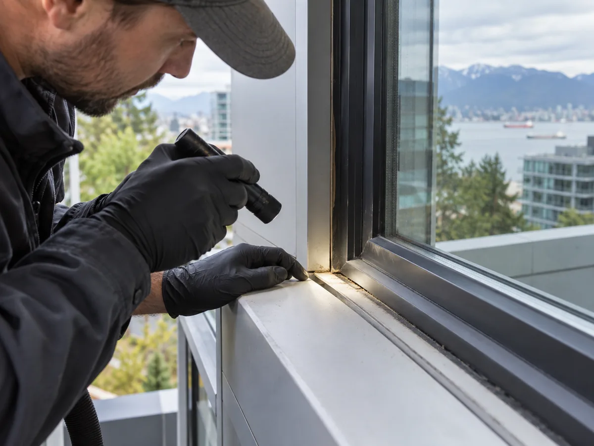 Pest inspection detail for Commercial Pest Control Vancouver