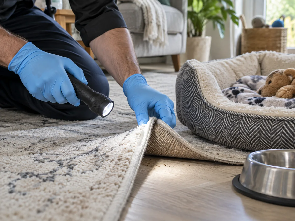 Pest inspection detail for Flea Treatment After Pet Infestation Surrey