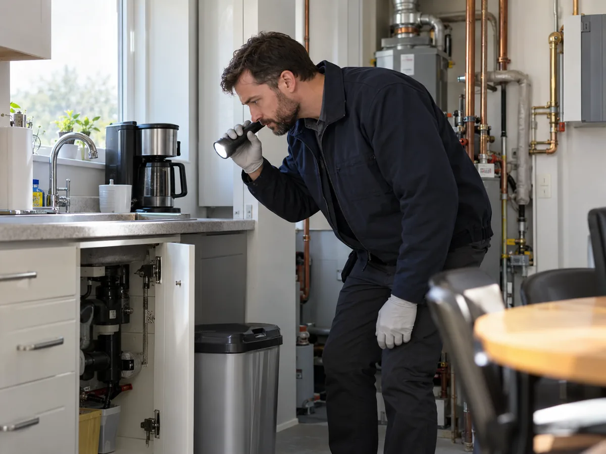 Pest control technician inspection for Pest Control Port Coquitlam