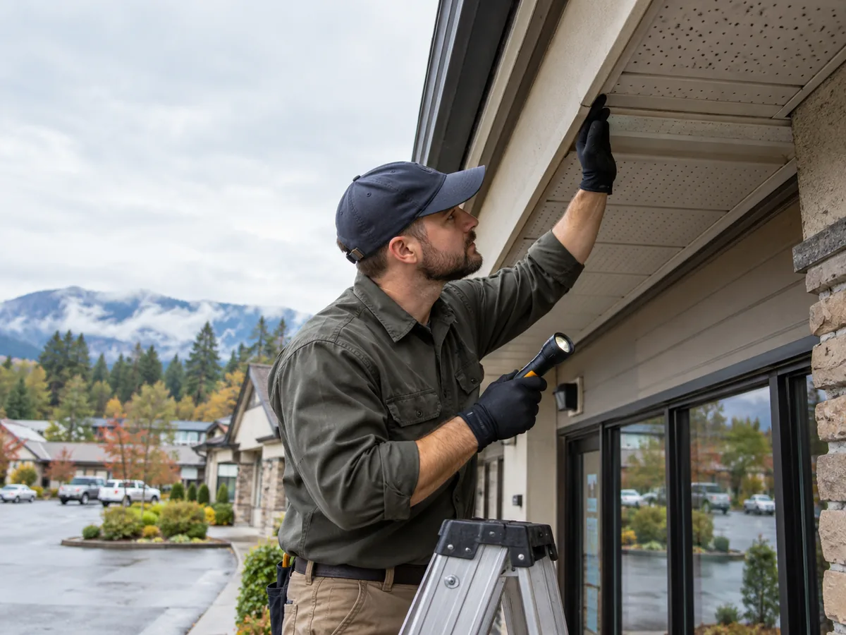 Pest control technician inspection for Pest Control Surrey