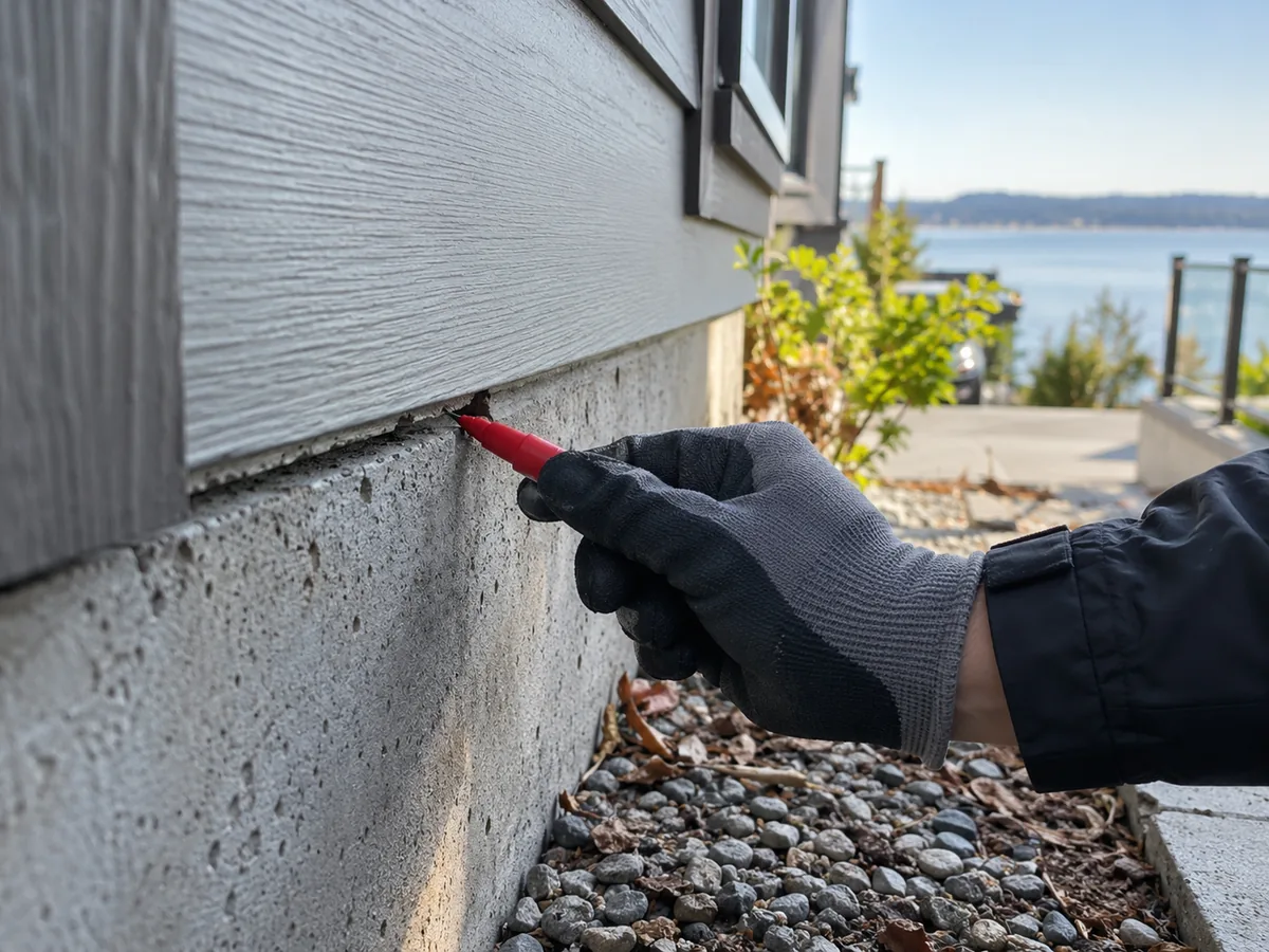 Pest inspection detail for Pest Control White Rock