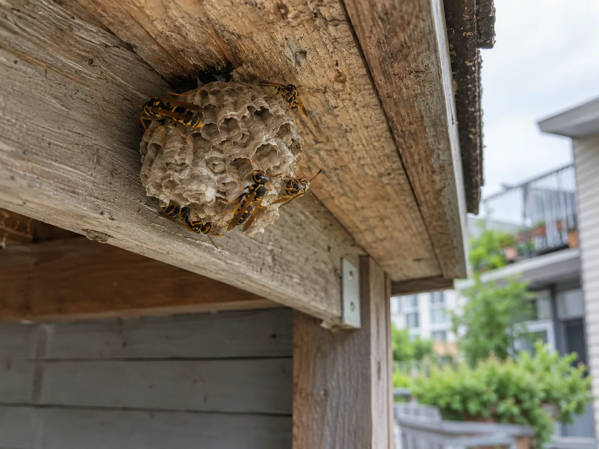 Pest inspection detail for Wasp Removal Vancouver